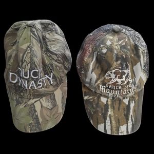 2 Camo Caps / Hats